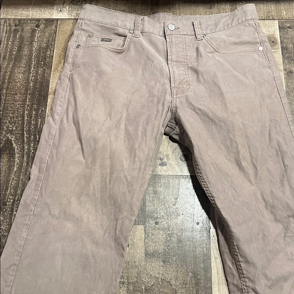 Boss Men's Khaki Chinos